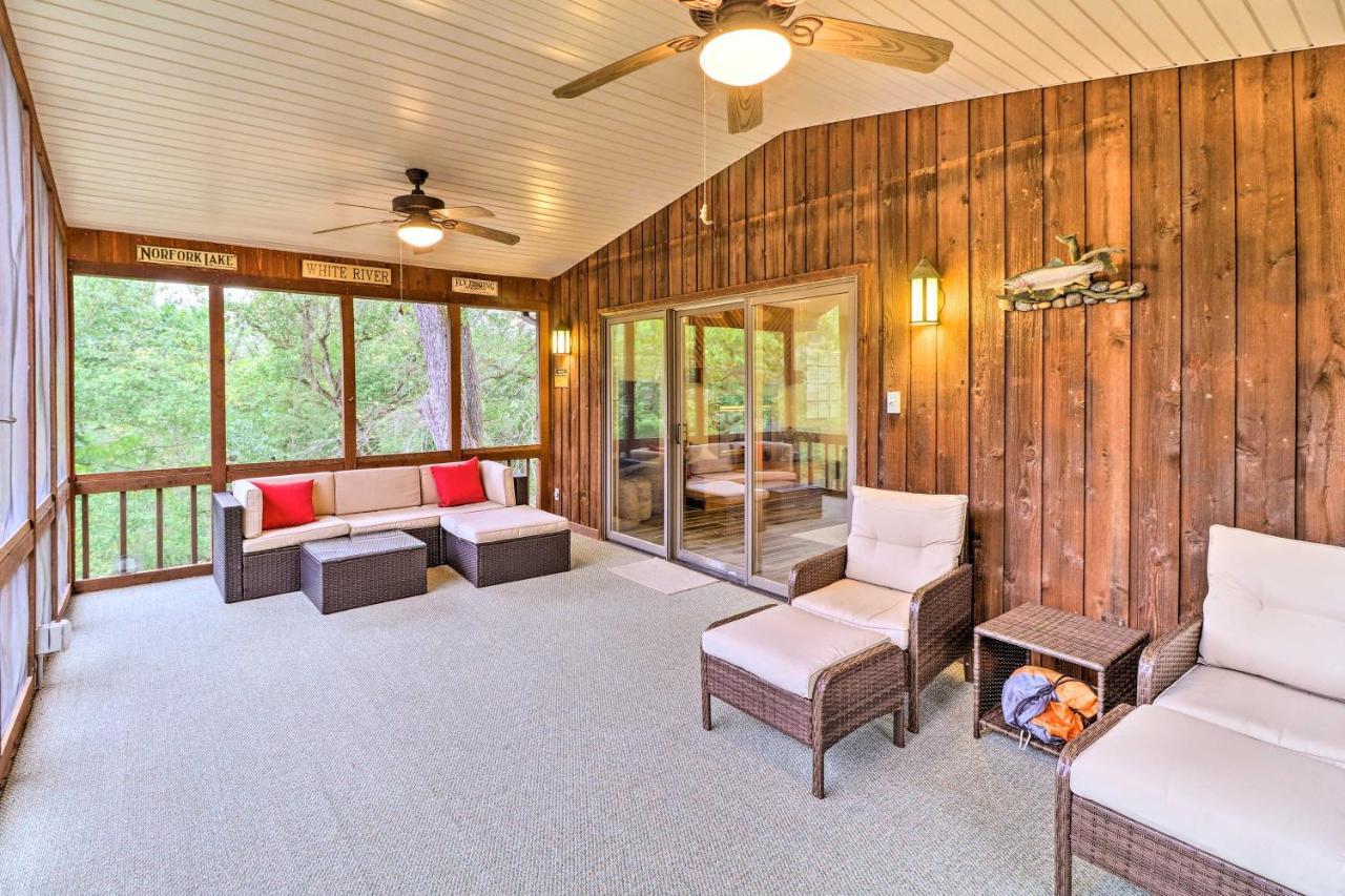 Private Norfork Home With Decks And River Access! Esterno foto